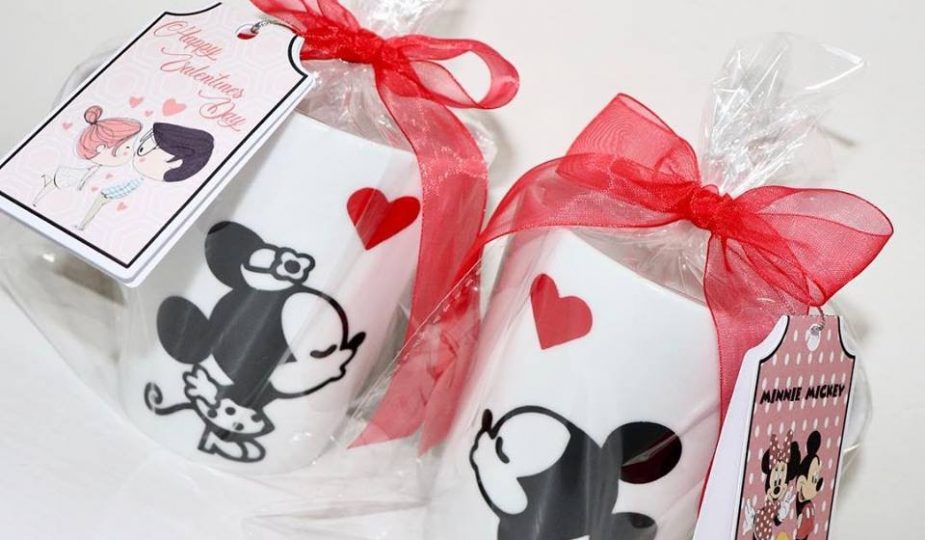 Tazze personalizzate San Valentino con Topolino e Minnie idee regalo