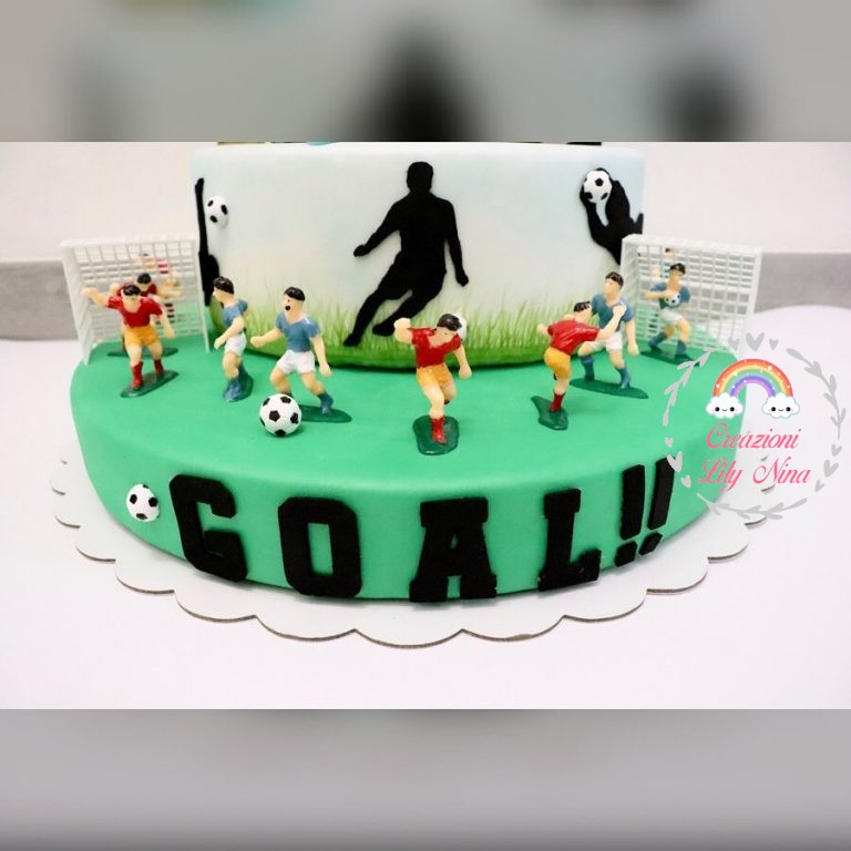 12 Decorazioni Torta Calcio Per Bambini | Topper Compleanno A Tema Football | Idee Feste E Forniture Per Cake Design - 6