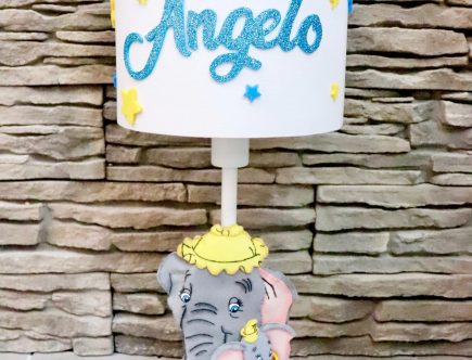 Lampada cameretta personalizzata a tema Dumbo