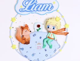 Fiocco nascita Piccolo Principe con nome Liam